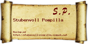 Stubenvoll Pompilla névjegykártya